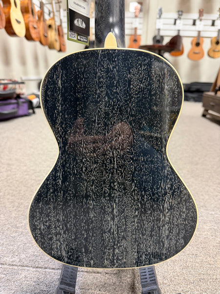 KALA KA-SDH-T Solid Salt and Pepper Doghair Mahogany Tenor Ukulele w/Case