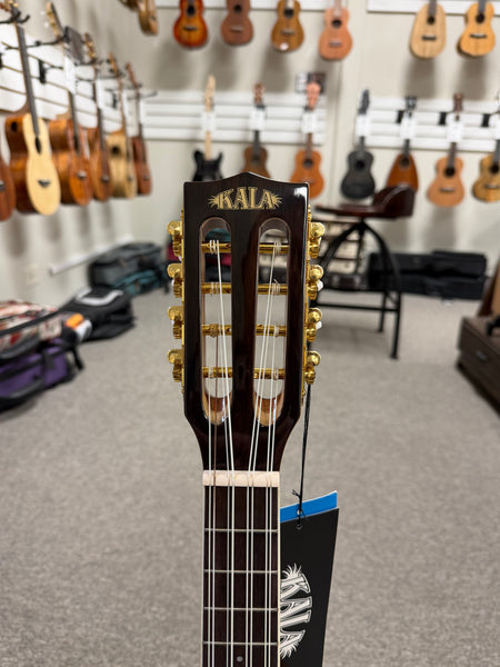 KALA KA-8E 8 String Tenor Electric Ukulele - KA8E - 8 String Uke - Acoustic Electric