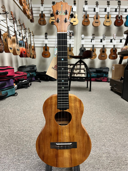 KoAloha KTM-10 Solid Koa Pikake Tenor Ukulele w/Case #3 - Made In Hawaii - Satin Finish