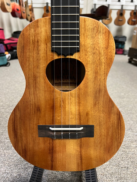 KoAloha KTM-10 Solid Koa Pikake Tenor Ukulele w/Case #3 - Made In Hawaii - Satin Finish