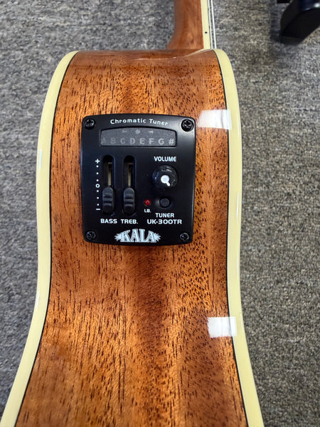KALA KA-8E 8 String Tenor Electric Ukulele - KA8E - 8 String Uke - Acoustic Electric