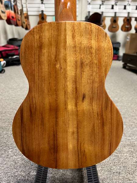 KoAloha KTM-10 Solid Koa Pikake Tenor Ukulele w/Case #3 - Made In Hawaii - Satin Finish