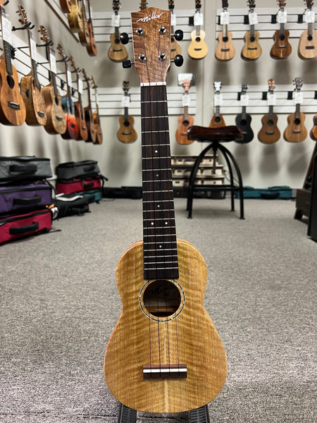 Millar MG-210L Solid Mango Soprano Long Neck Ukulele