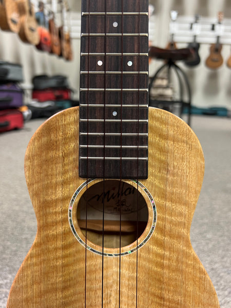 Millar MG-210L Solid Mango Soprano Long Neck Ukulele