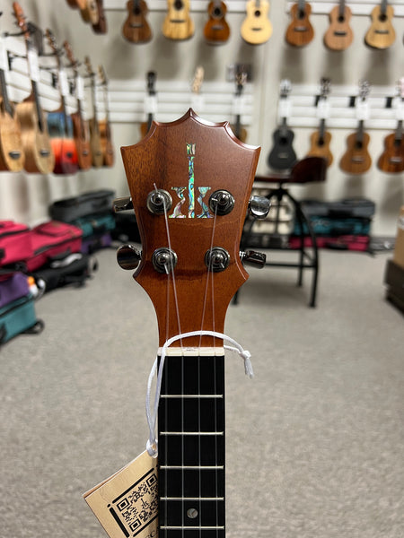 KoAloha KTM-10 Solid Koa Pikake Tenor Ukulele w/Case #4 - Made In Hawaii - Satin Finish