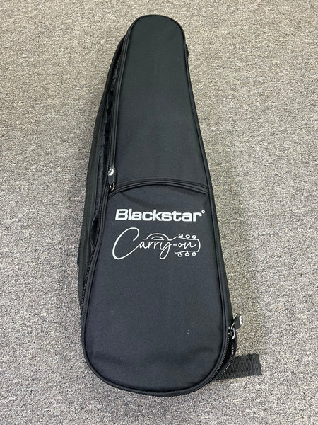 Blackstar Carry-On ST Black Travel Electric Guitar w/Case and AmPlug 2 Fly