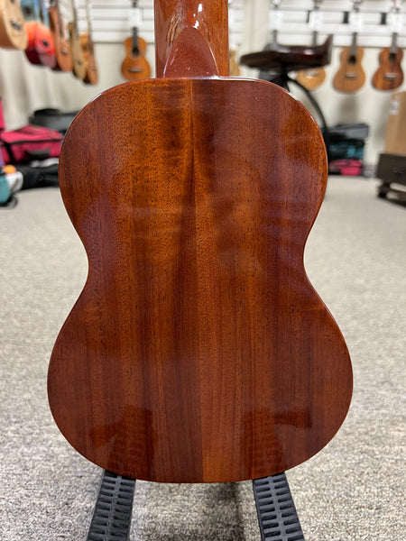 KoAloha KSM-02 Solid Koa Soprano Long Neck w/Case - Concert Scale - Pre Loved