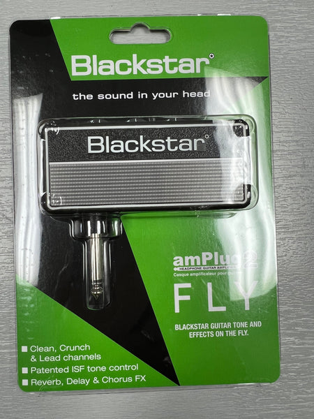Blackstar Carry-On ST Black Travel Electric Guitar w/Case and AmPlug 2 Fly - Aloha City Ukes