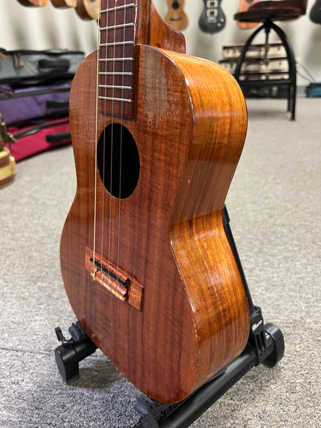 Kamaka HF-3 Solid Koa Tenor Ukulele w/Case #2 - Pre-Loved