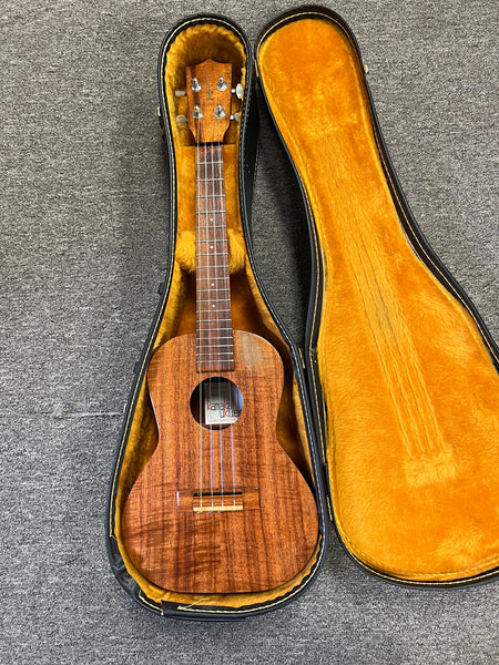 Kamaka HF-3 Solid Koa Tenor Ukulele w/Case #2 - Pre-Loved