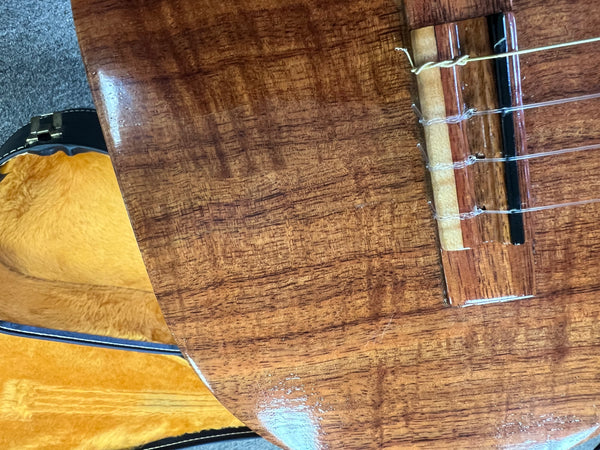 Kamaka HF-3 Solid Koa Tenor Ukulele w/Case #2 - Pre-Loved