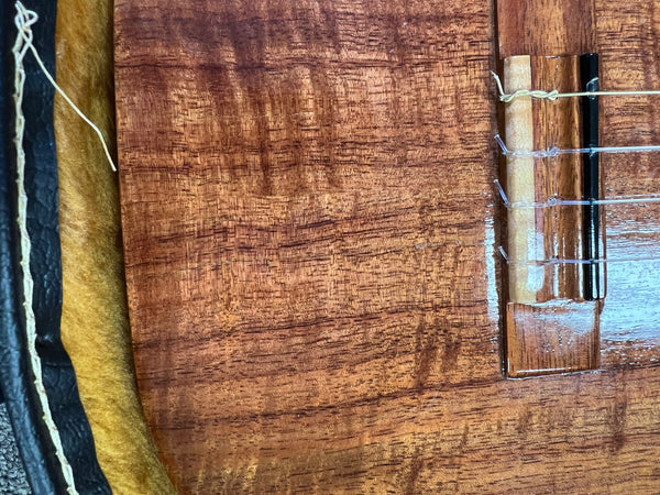 Kamaka HF-3 Solid Koa Tenor Ukulele w/Case #2 - Pre-Loved