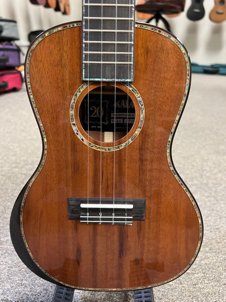 KALA KA-20th-KOA-C 20th Anniversary Solid Koa/Acacia Concert Ukulele w/Case - Limited Edition