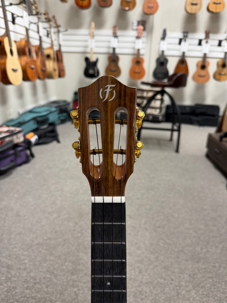 Flight Diana TE Soundwave Electric Tenor Ukulele w/Case - Solid Cedar/Walnut