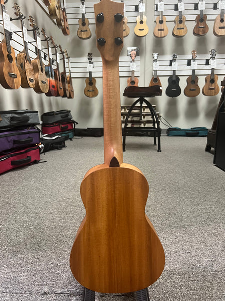 Oli X1-CMH-S Solid Mahogany Concert Ukulele w/Case
