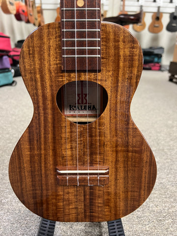 KoAloha KCO-10 Solid Acacia Opio Concert Ukulele w/Case - Pre Loved