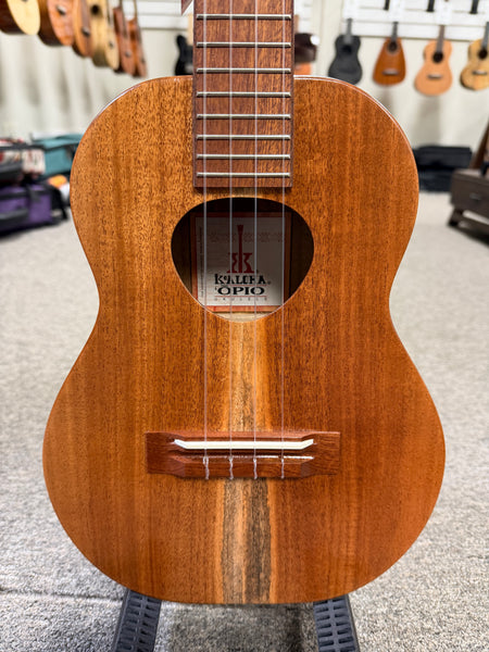 KoAloha KTO-10 Solid Acacia Opio Tenor Ukulele w/Case #2