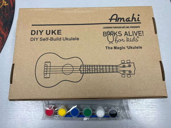 AMAHI Build Your Own Soprano DIY Ukulele Kit - Aloha City Ukes