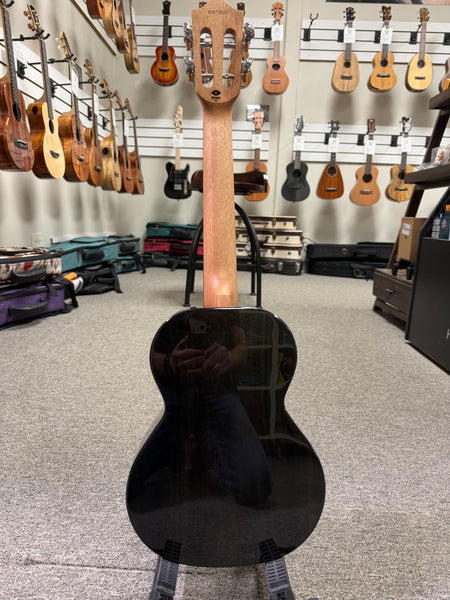 Flight TBK Iris Tinta Tenor Ukulele w/Case - Transparent Black