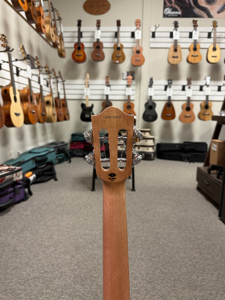 Flight TBK Iris Tinta Tenor Ukulele w/Case - Transparent Black