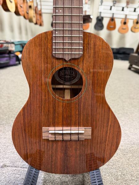 Kiwaya KPC-1K Solid Koa Concert Ukulele w/Case