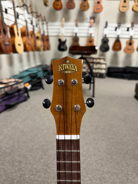 Kiwaya KPC-1K Solid Koa Concert Ukulele w/Case