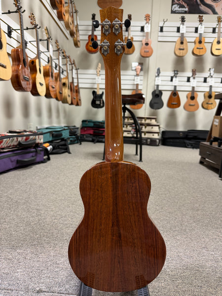Kiwaya KPC-1K Solid Koa Concert Ukulele w/Case