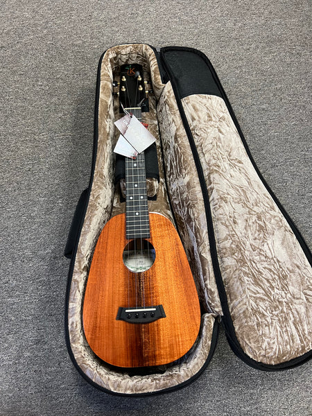 Kanile'a P1-T Solid Koa Pineapple Tenor Ukulele w/Case - Made in Hawaii