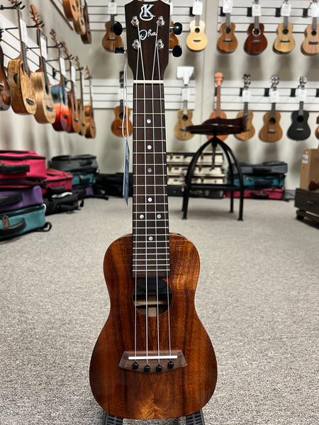 Kanile'a KO-1-S Oha Koa Soprano Ukulele w/Case