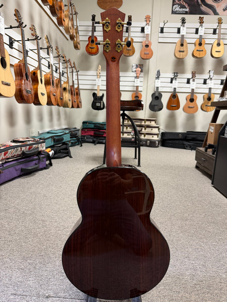 Flight Maia Solid Mango/Rosewood Steel String Electric Baritone Ukulele w/Case - #3