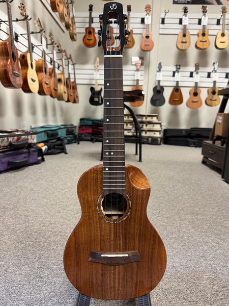 Flight Spirit Solid Acacia Electric Concert Ukulele w/Case #2 - Royal Series