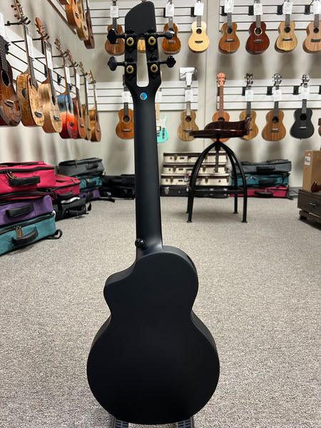 Holo Holo by Kanile'a ABS Molded Black Concert Ukulele - Travel Uke