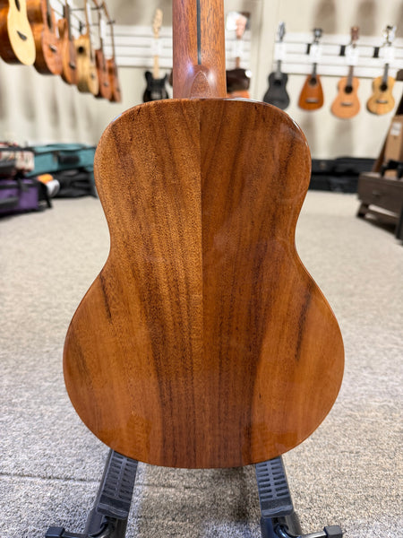 Flight Spirit Solid Acacia Electric Concert Ukulele w/Case #2 - Royal Series