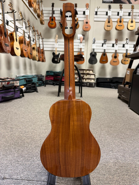 Flight Spirit Solid Acacia Electric Concert Ukulele w/Case #3 - Royal Series