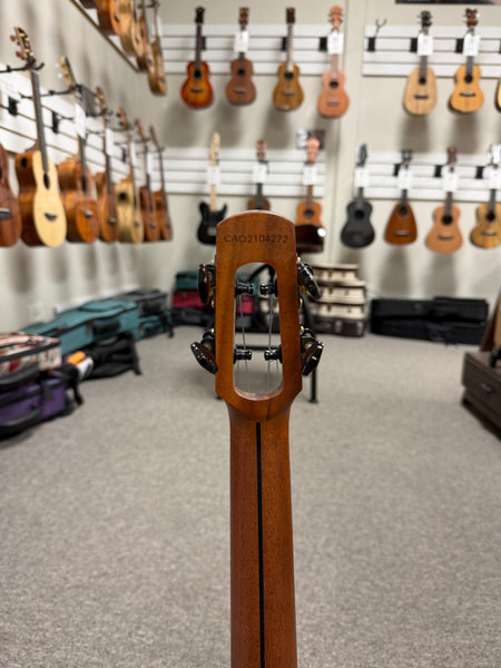 Flight Spirit Solid Acacia Electric Concert Ukulele w/Case #3 - Royal Series