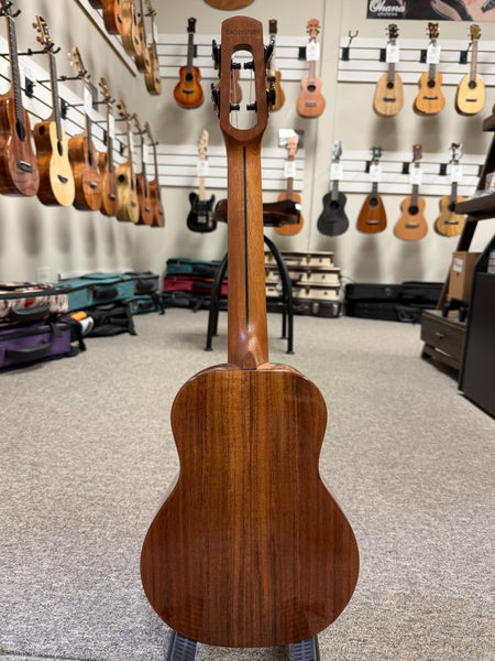 Flight Spirit Solid Acacia Electric Concert Ukulele w/Case #4 - Royal Series