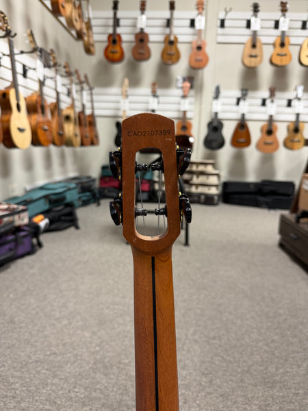 Flight Spirit Solid Acacia Electric Concert Ukulele w/Case #4 - Royal Series