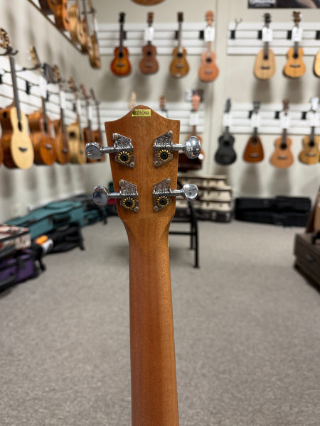 Lanikai FM-CETT Flamed Maple Electric Tenor Ukulele w/Case - Thin Body Travel Uke