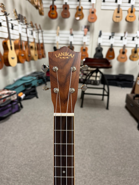 LANIKAI SPST-B Baritone Ukulele w/Case - Solid Spruce/Morado