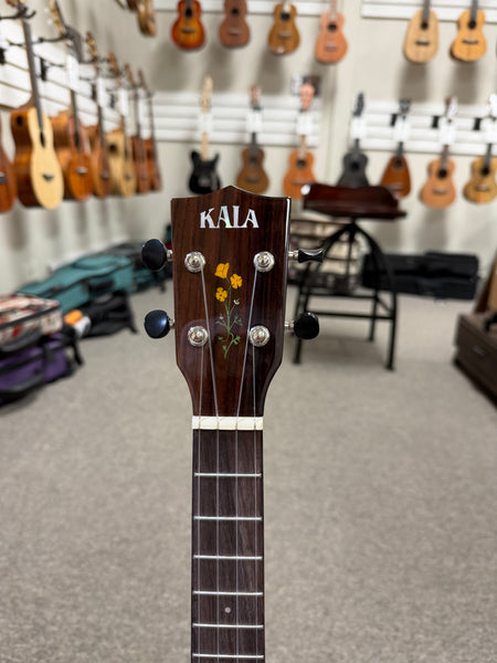 KALA KA-20th-SQS-T Solid Spruce/Quilted Sapele Tenor Ukulele w/Case - 20th Anniversary Limited Edition
