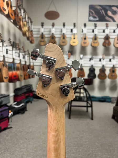 Tiny Boy Ash Body 4 String Solid Body Bass w/Case - TBJ-4400N Short Scale Bass