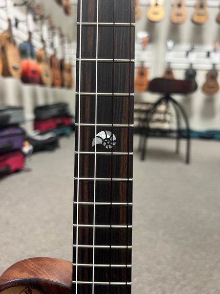 KALA Revelator Koa Electric Baritone Ukulele w/Case - Made In The U.S.A.