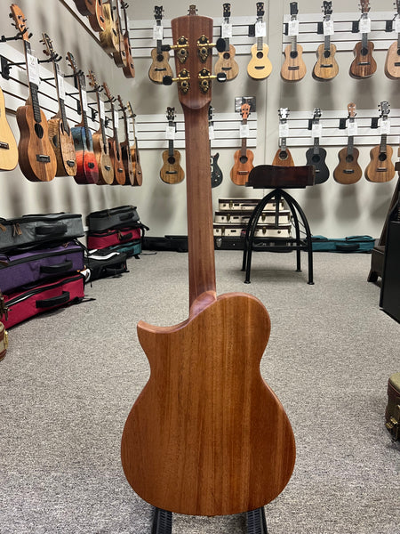 KALA Revelator Koa Electric Baritone Ukulele w/Case - Made In The U.S.A.