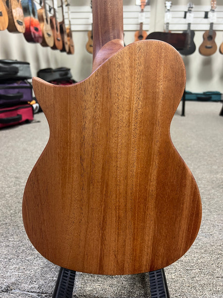 KALA Revelator Koa Electric Baritone Ukulele w/Case - Made In The U.S.A.