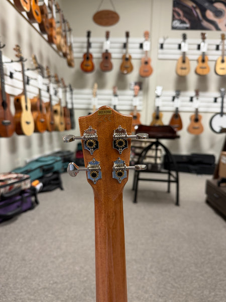 LANIKAI ACS-CET Solid Acacia Electric Tenor Ukulele w/Case - Cutaway/Fishman Pickup