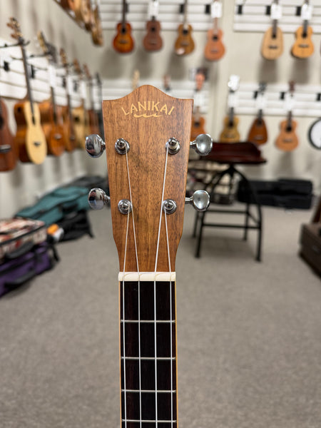 Lanikai ACST-B Acacia Baritone Ukulele w/Case - Solid Top