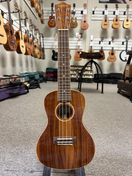 LANIKAI ACS-C Solid Acacia Concert Ukulele w/Case