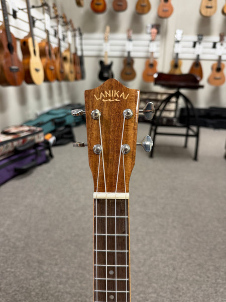 LANIKAI ACS-C Solid Acacia Concert Ukulele w/Case