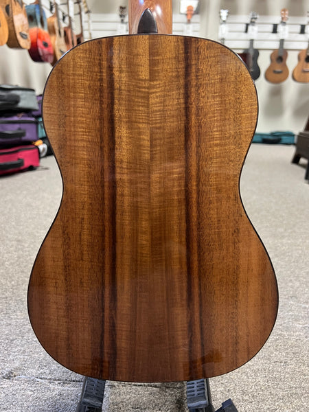 KALA KA-SCAC-B8 Solid Cedar Top/Acacia 8 String Baritone Ukulele