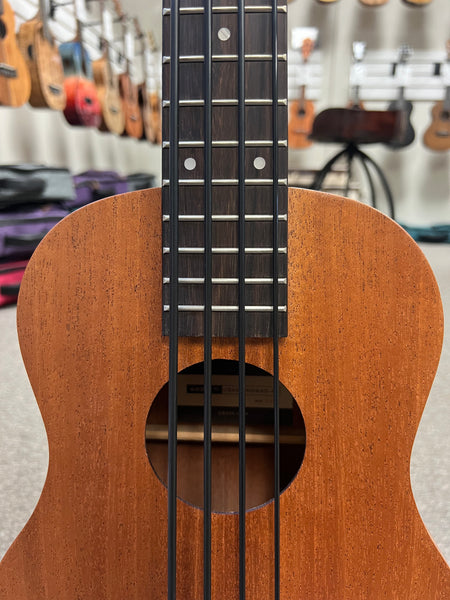 KALA Nomad Mahogany Acoustic-Electric U-Bass w/Case  - UBASS